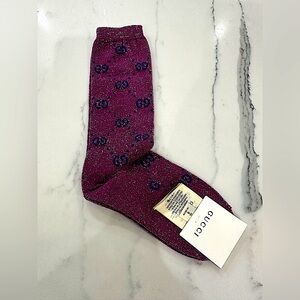 Gucci GG Lame Socks
